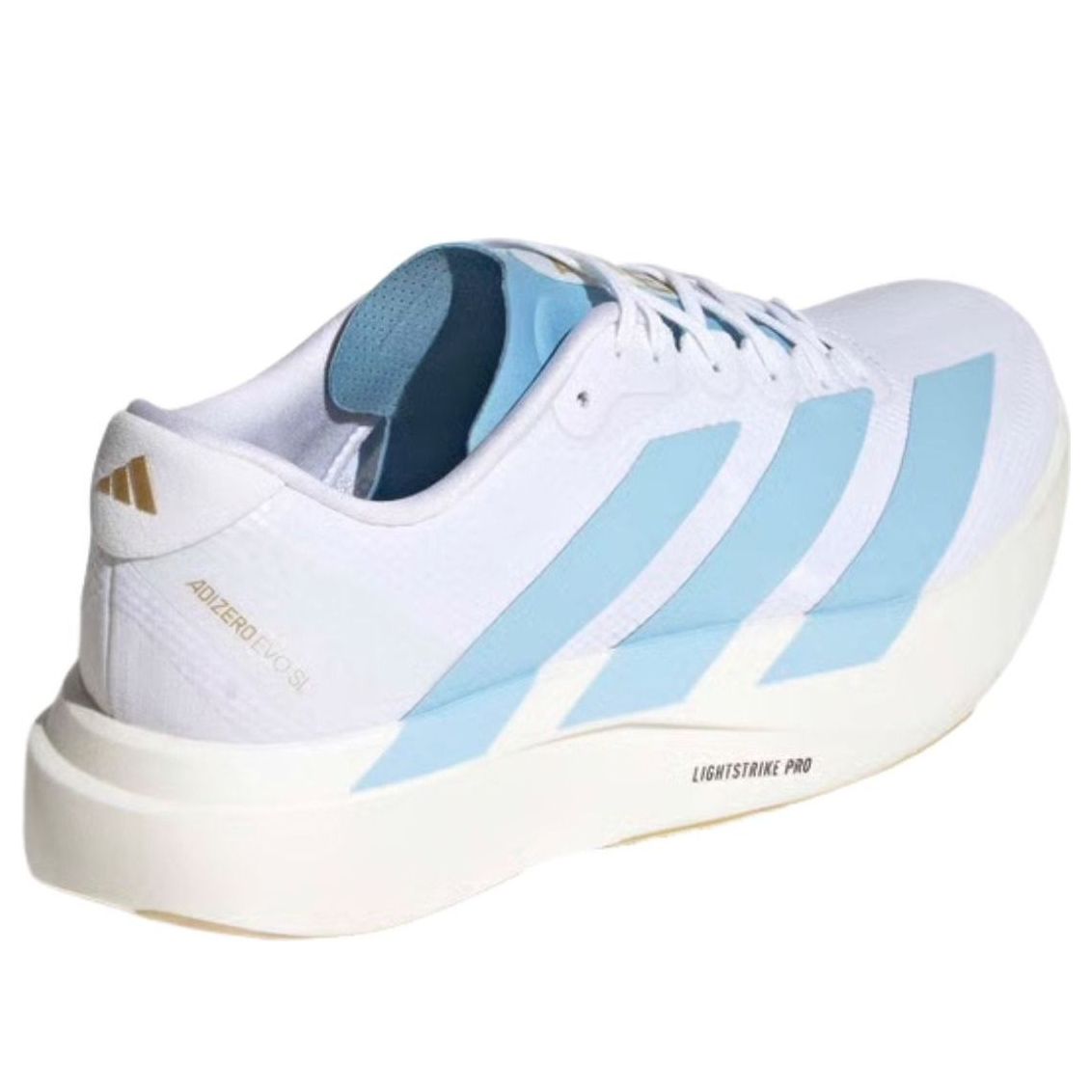 adidas Adizero Evo SL Woven 'White Clear Blue' JQ4527