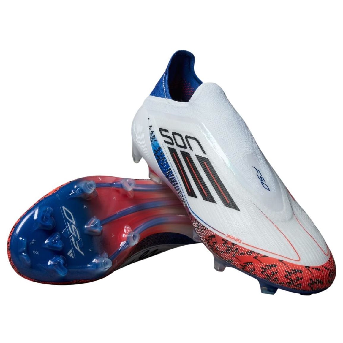 adidas F50 Elite Son Laceless FG 'Cloud White Bright Red' JQ5071