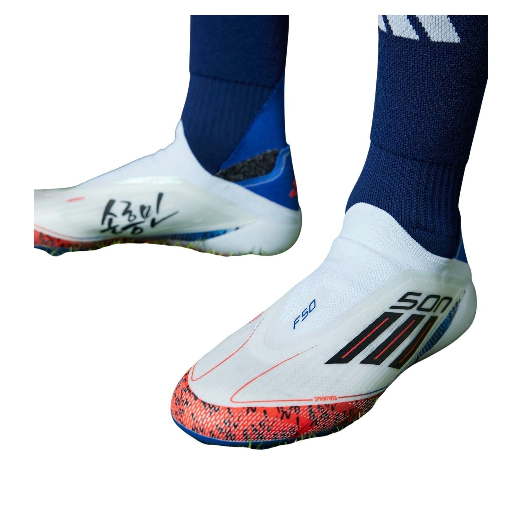 adidas F50 Elite Son Laceless FG 'Cloud White Bright Red' JQ5071