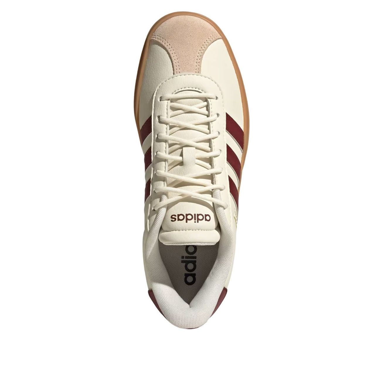 (WMNS) adidas VL Court Bold 'Off White Shadow Red' JQ5642
