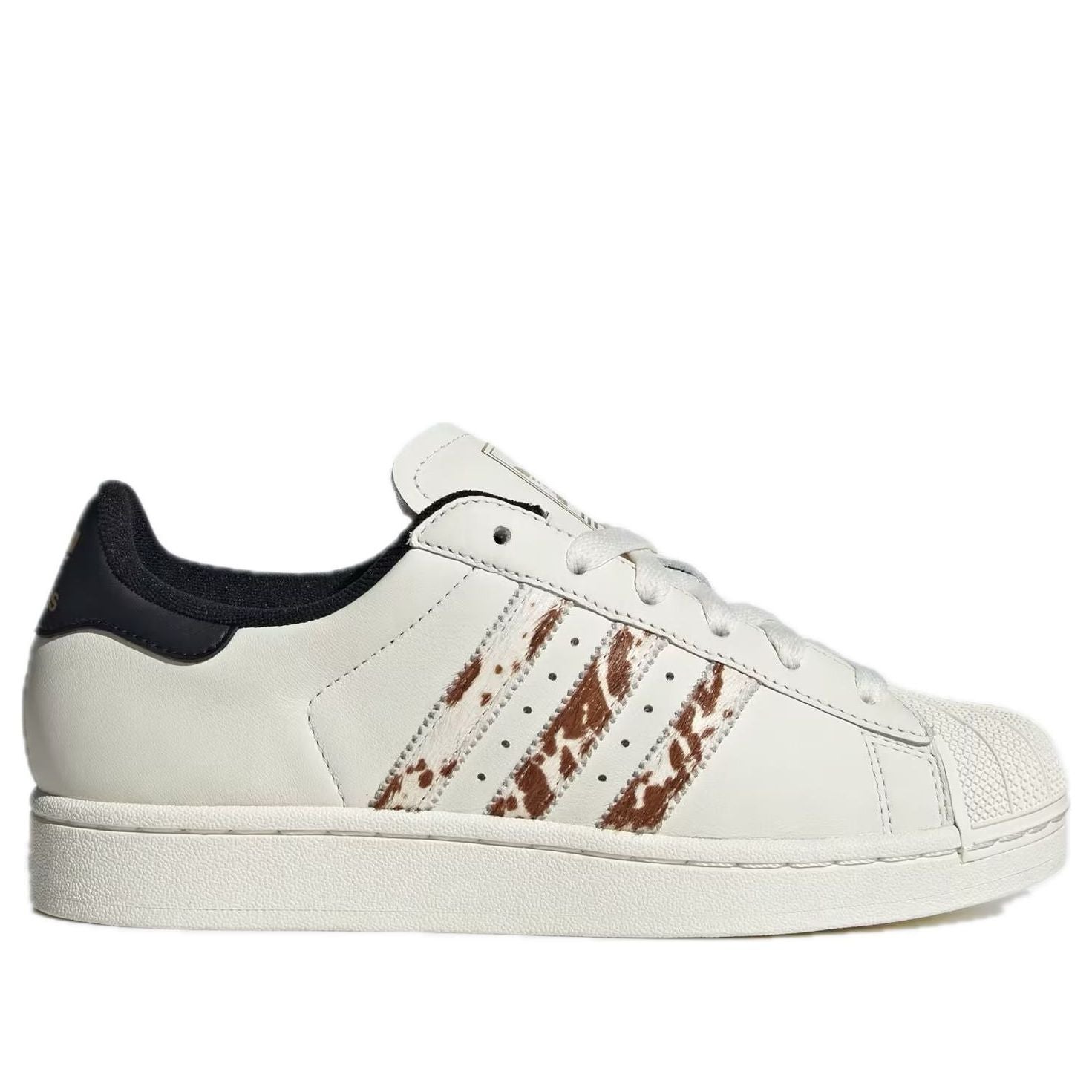 (WMNS) adidas Superstar II 'White Cow Print'  JQ6473