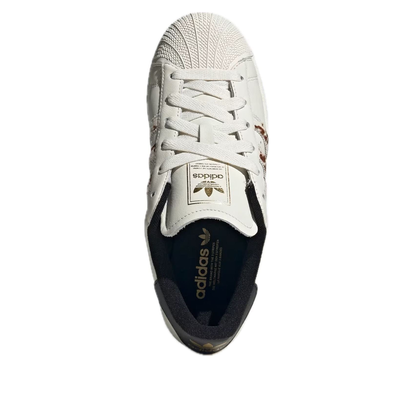 (WMNS) adidas Superstar II 'White Cow Print'  JQ6473