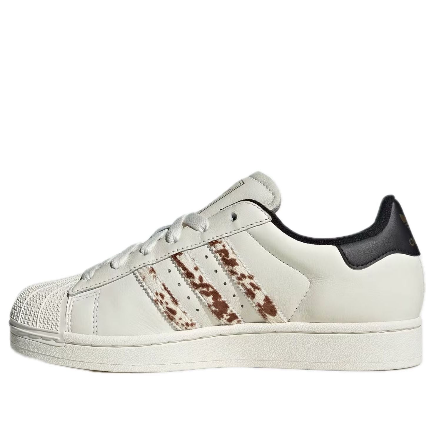 (WMNS) adidas Superstar II 'White Cow Print'  JQ6473