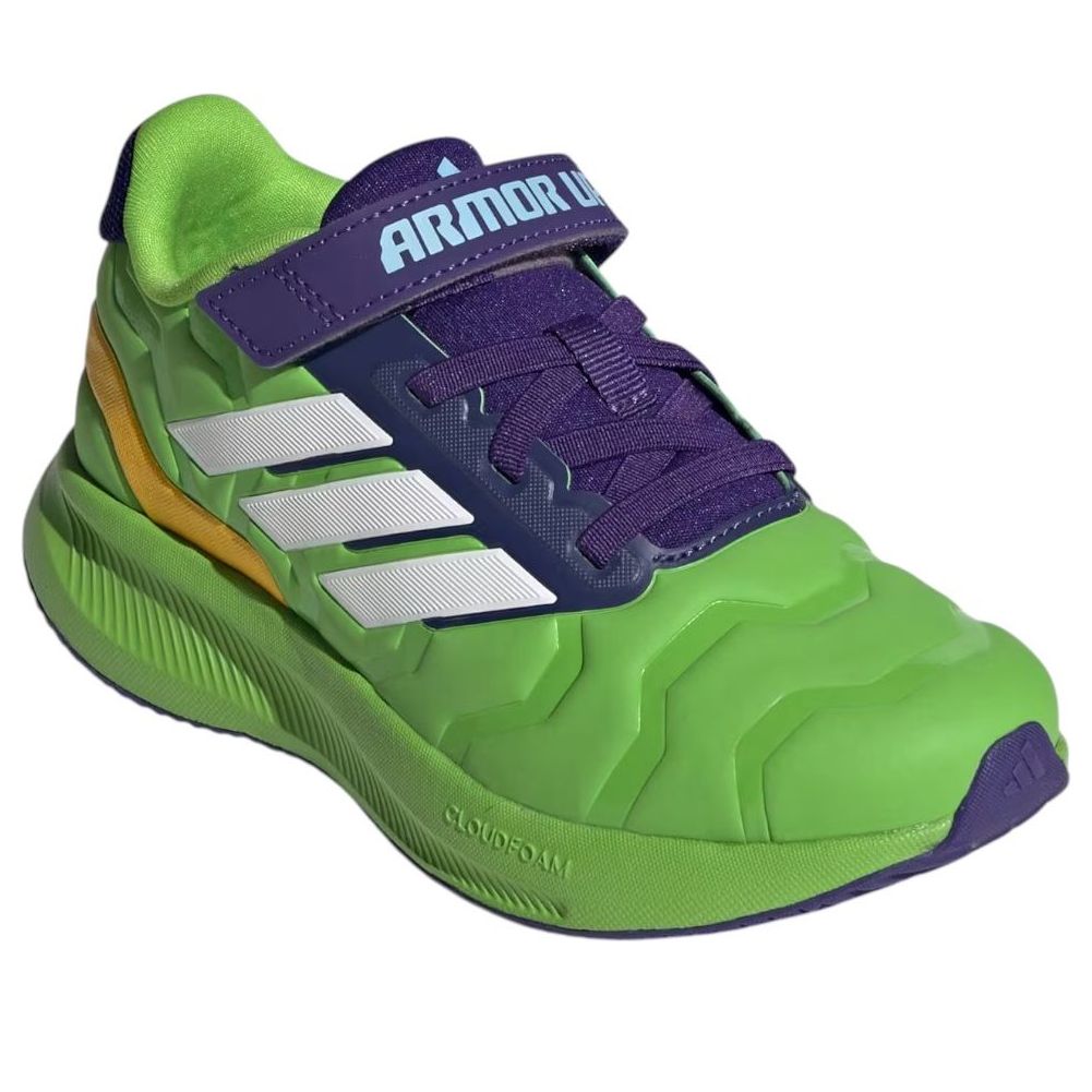 (PS) adidas x Iron Hulk Runfalcon 5 'Semi Solar Green Cloud White' JQ6689
