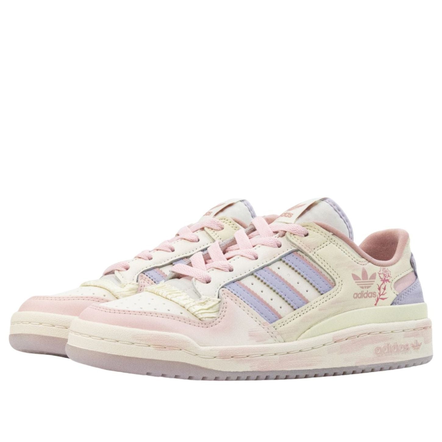(WMNS) adidas Forum Low CL 'Cream Pink' JQ6702