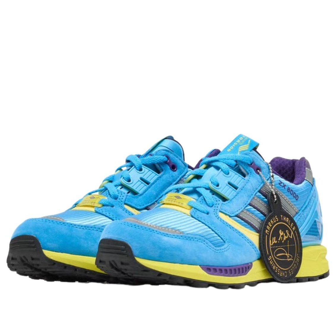 adidas ZX 8000 'Consortium Blue Glow Unity Purple' JQ6739