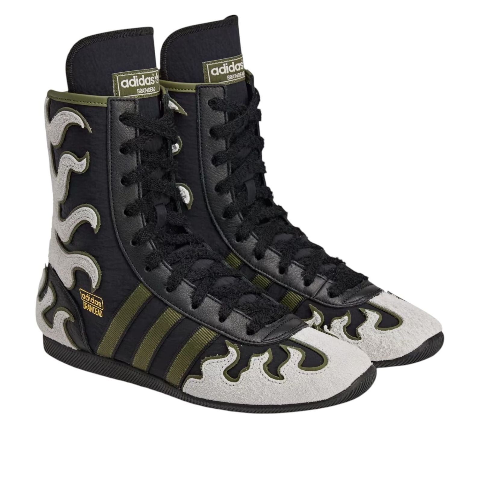 adidas x Brain Dead Japan Hi 'Black White' JQ6790