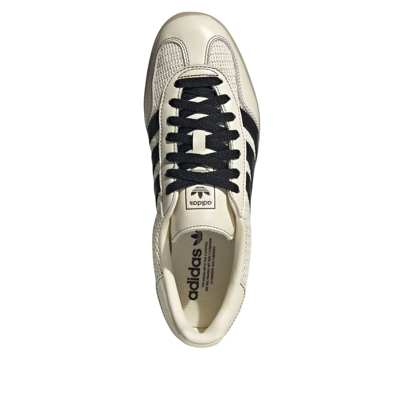 adidas Gazelle Indoor 'Cream White Black' JQ7083