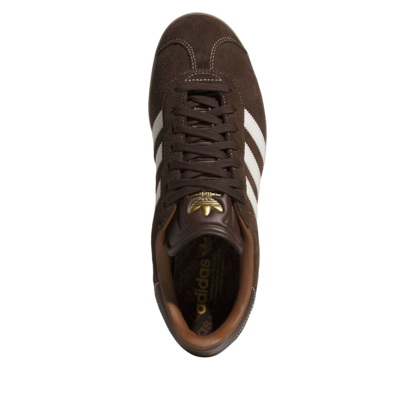 adidas Gazelle Spikeless Golf 'Dark Brown Chalk White' JQ7747