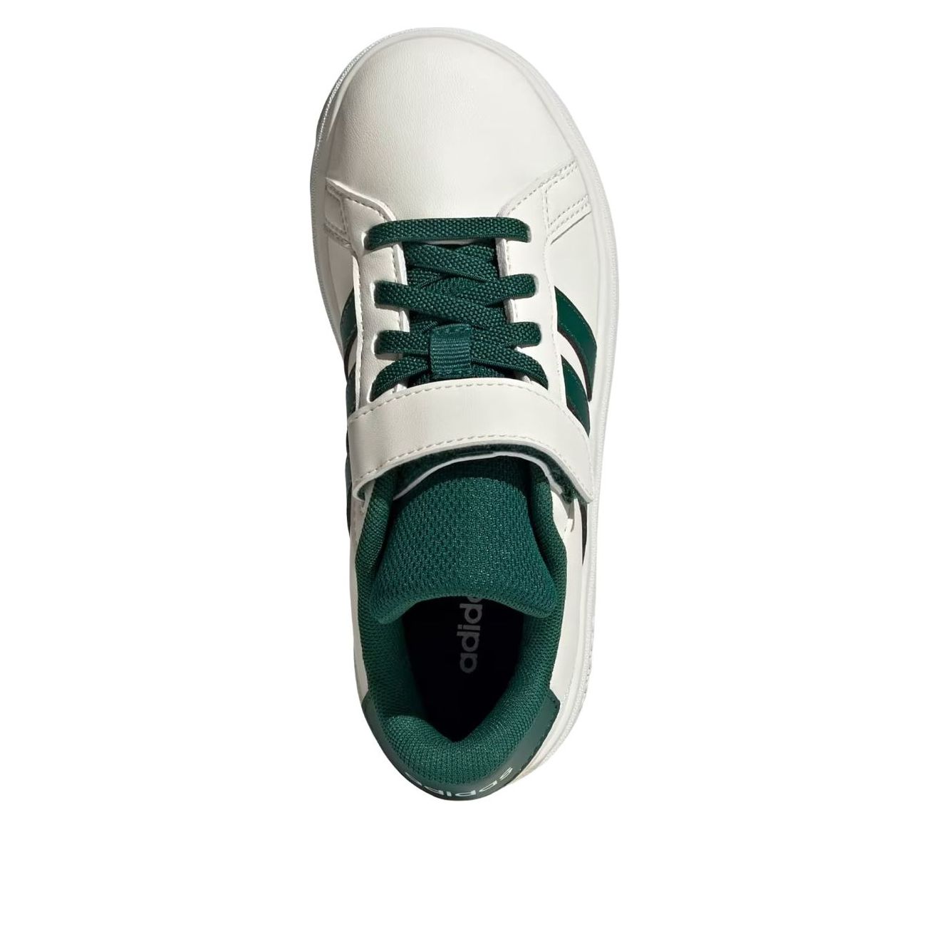 (PS) adidas GrandCourt 2.0 'Off White Collegiate Green' JQ8004