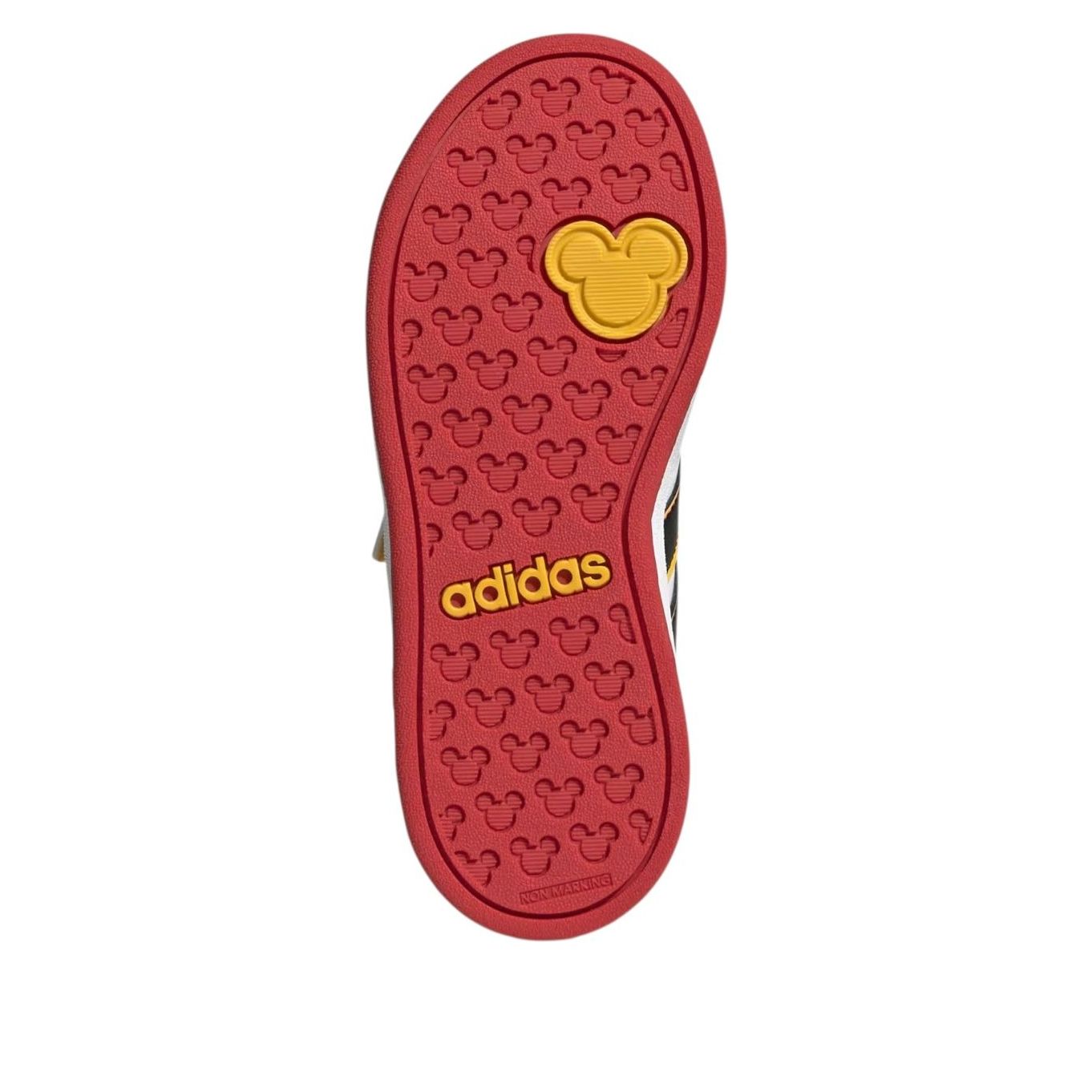 (GS) adidas x Disney Mickey Mouse Grand Court 'Cloud White Black' JQ8067