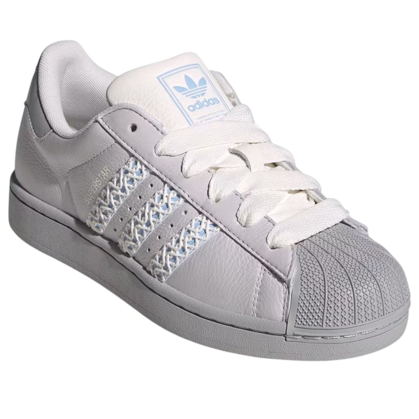 (WMNS) adidas Superstar II 'Grey White Stone' JQ8729