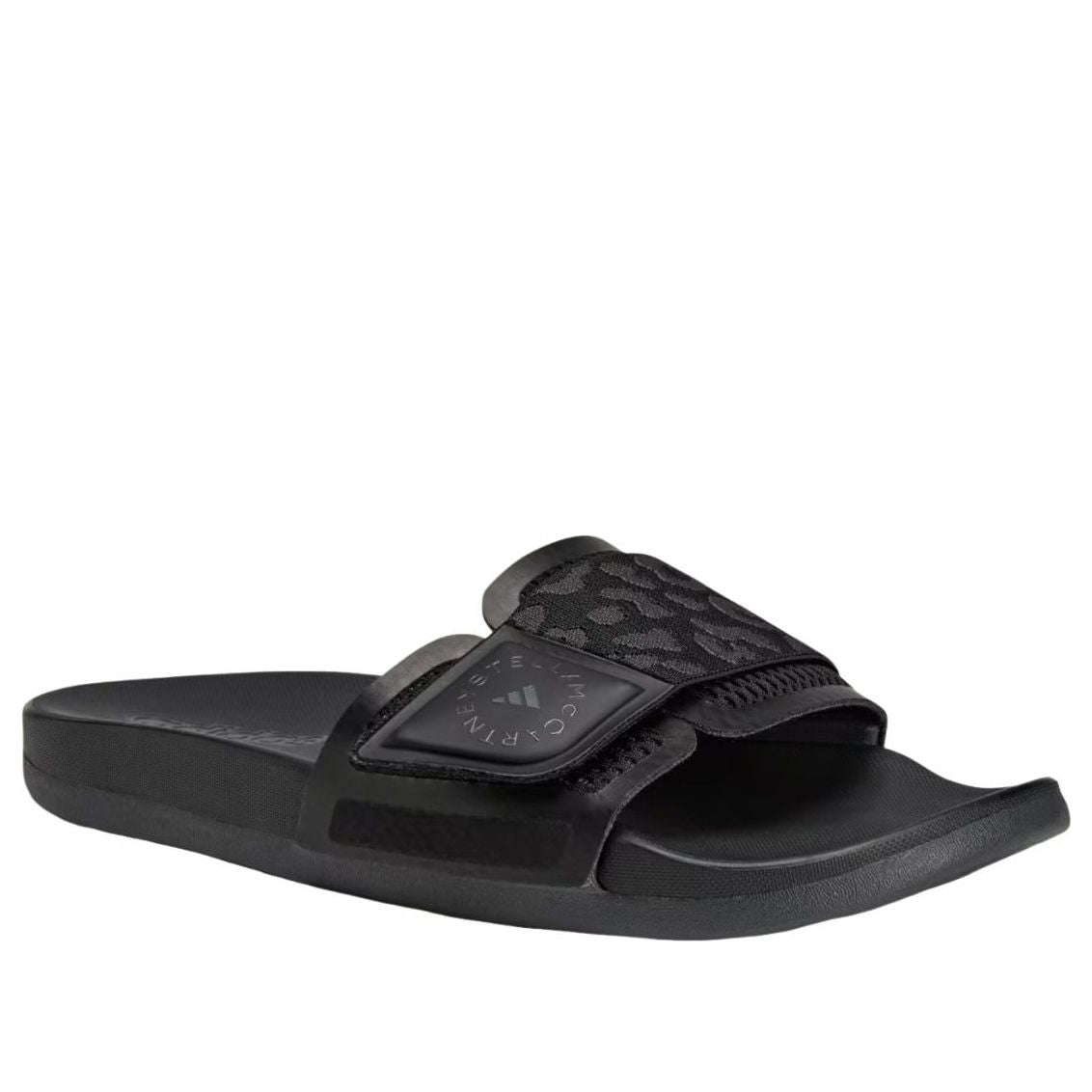 (WMNS) adidas x Stella McCartney Slides 'Black' JQ9182