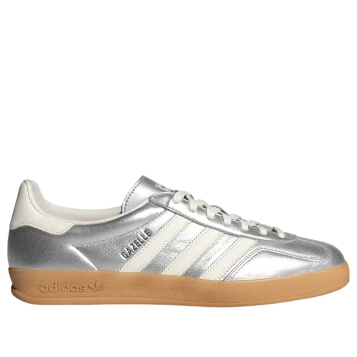 adidas Gazelle Indoor 'Silver Metallic White' JR1206