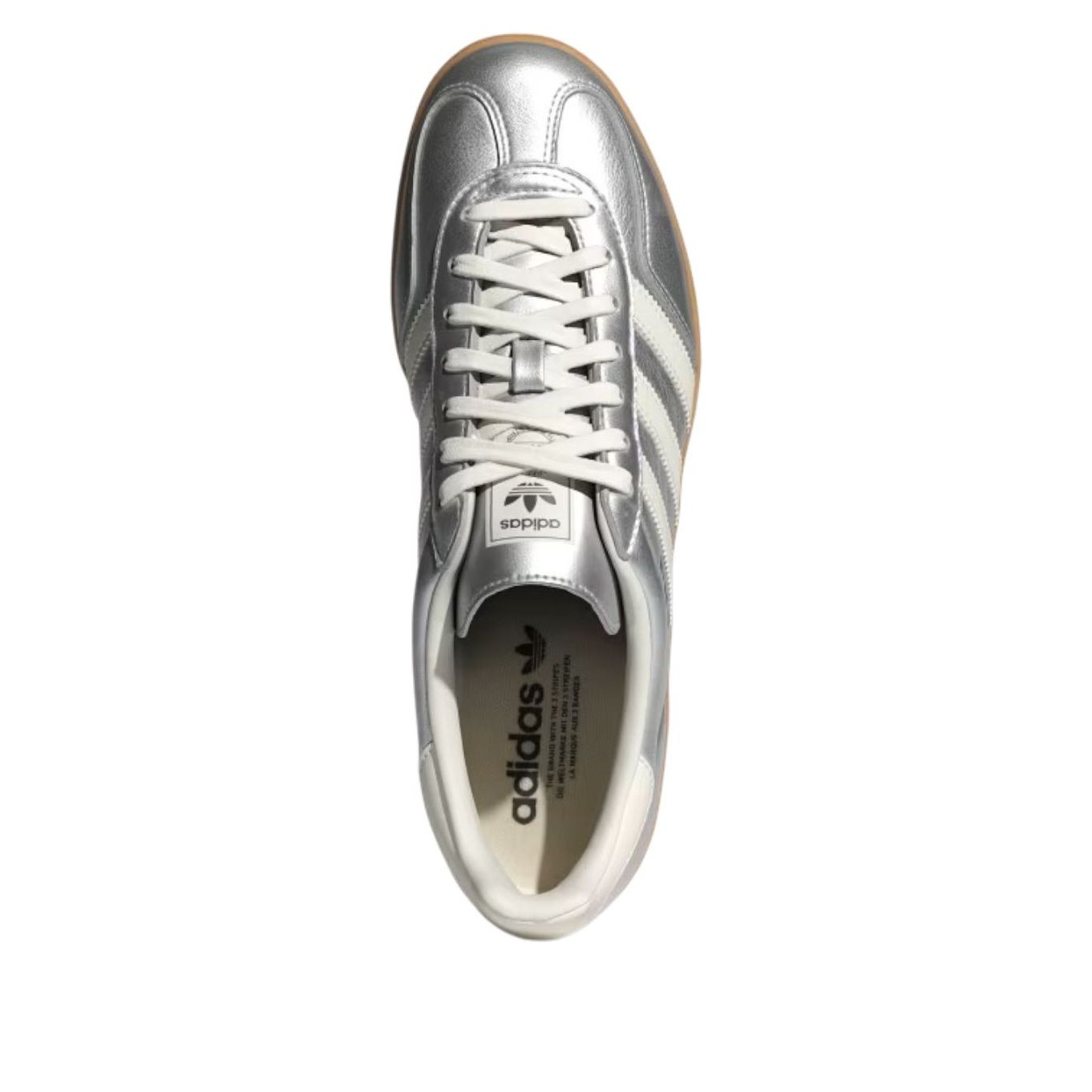 adidas Gazelle Indoor 'Silver Metallic White' JR1206