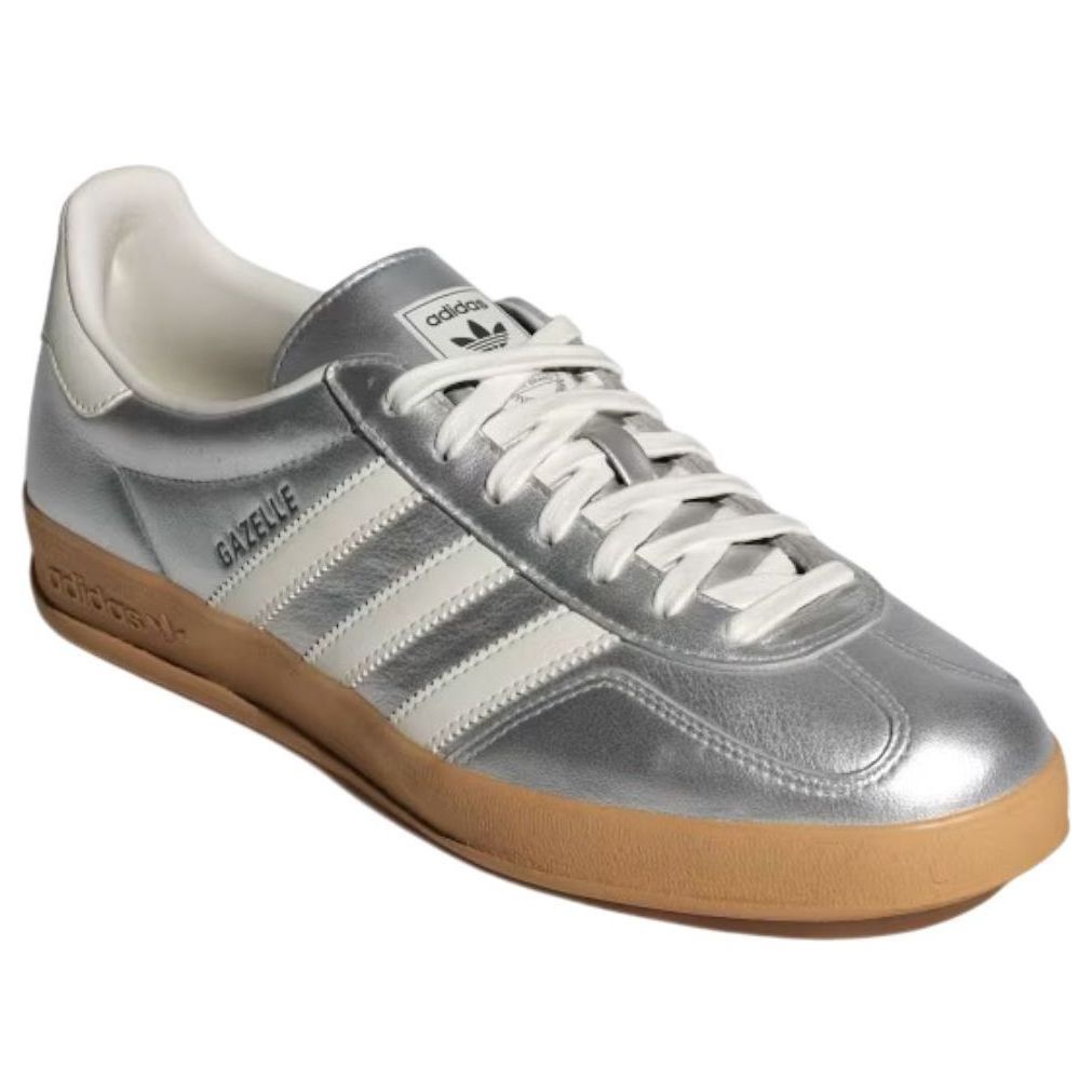 adidas Gazelle Indoor 'Silver Metallic White' JR1206