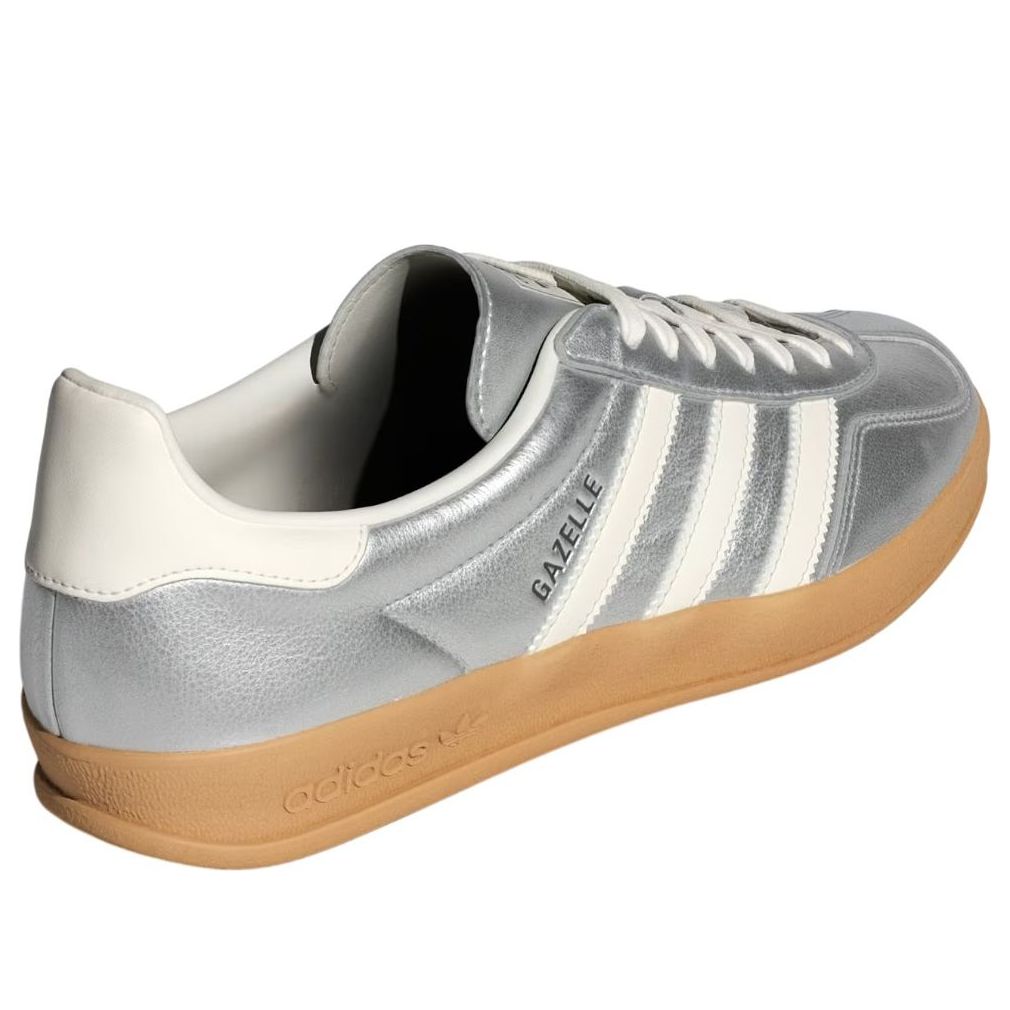 adidas Gazelle Indoor 'Silver Metallic White' JR1206