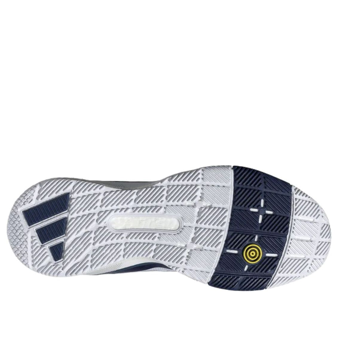 adidas Crazyquick Boost Padel 'White Silver Dark Blue'  JR2124