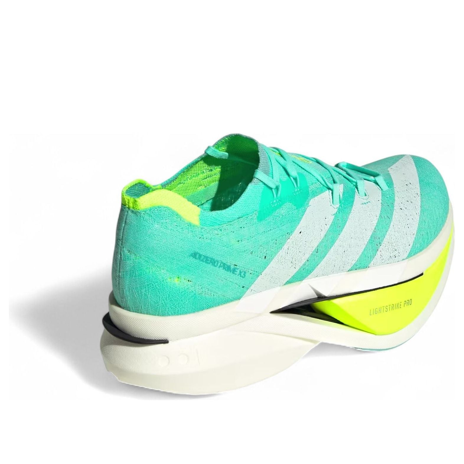 adidas Adizero Prime X3 Strung 'Flash Aqua Lucid Lemon' JR2598