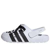 adidas Adilette Clog 2.0 'White Black' JR4027
