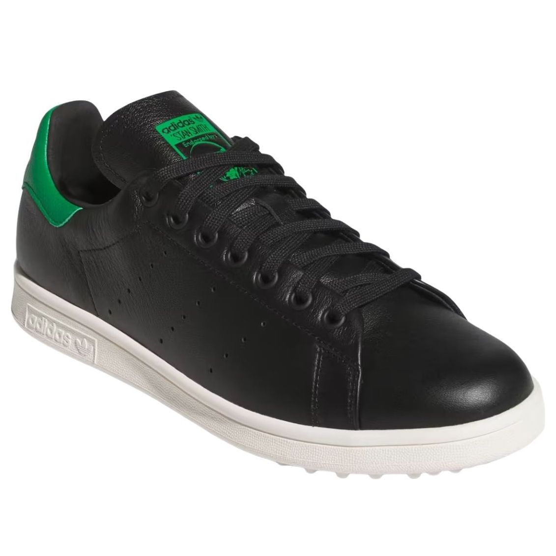 adidas Stan Smith Spikeless Golf 'Black Green' JR4468