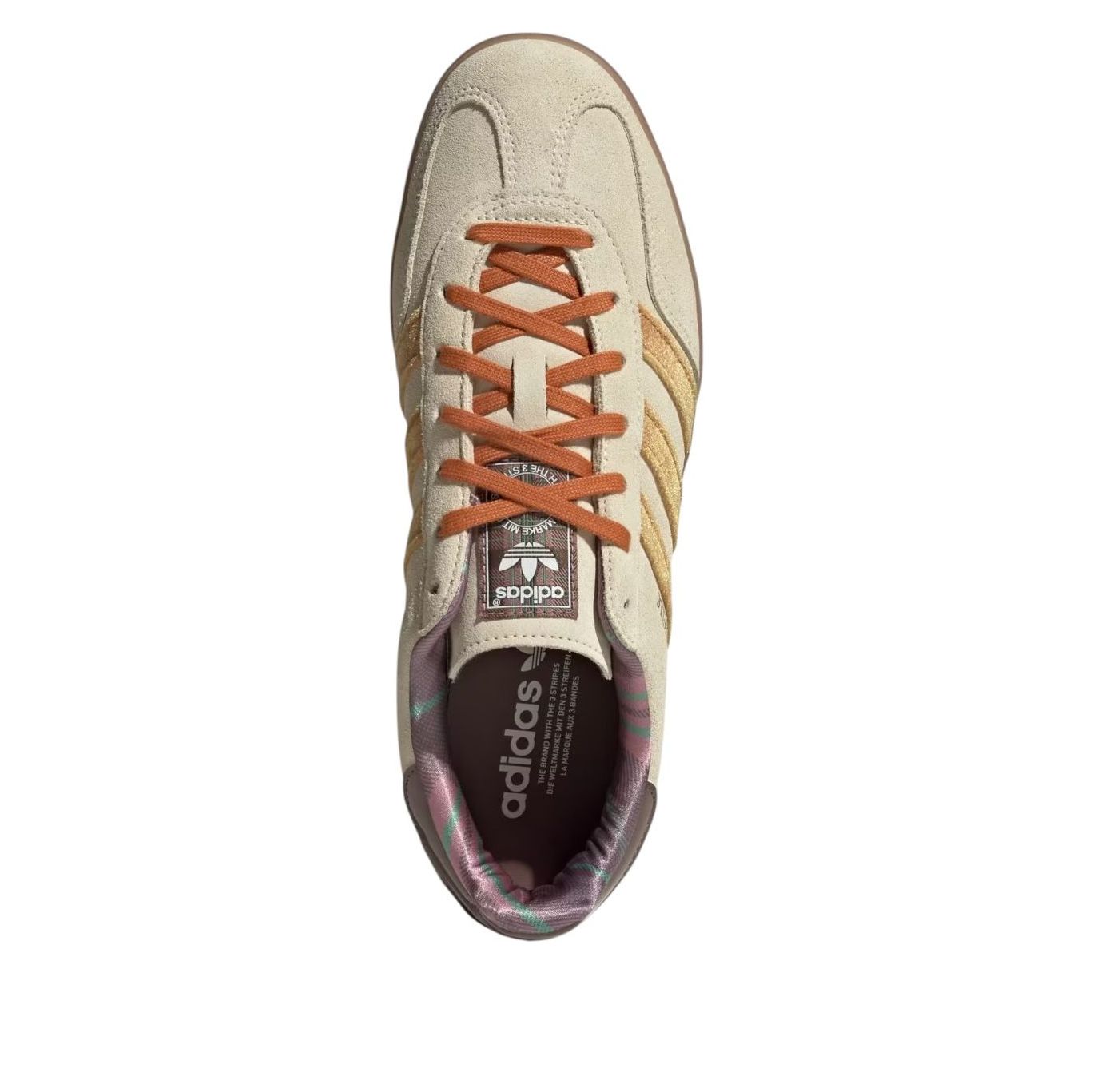 adidas Gazelle Indoor 'Warm Vanilla Rustic Orange Clay' JR4502