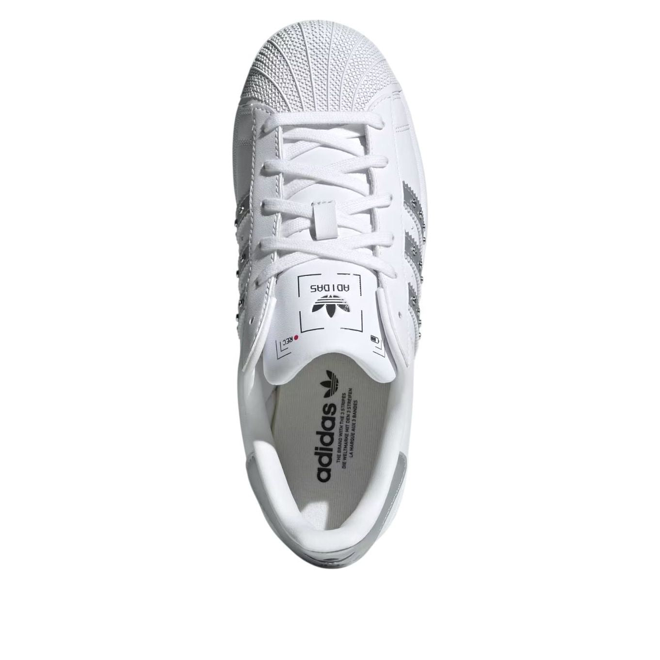 (WMNS) adidas Superstar II 'White Metallic Silver' JR4505