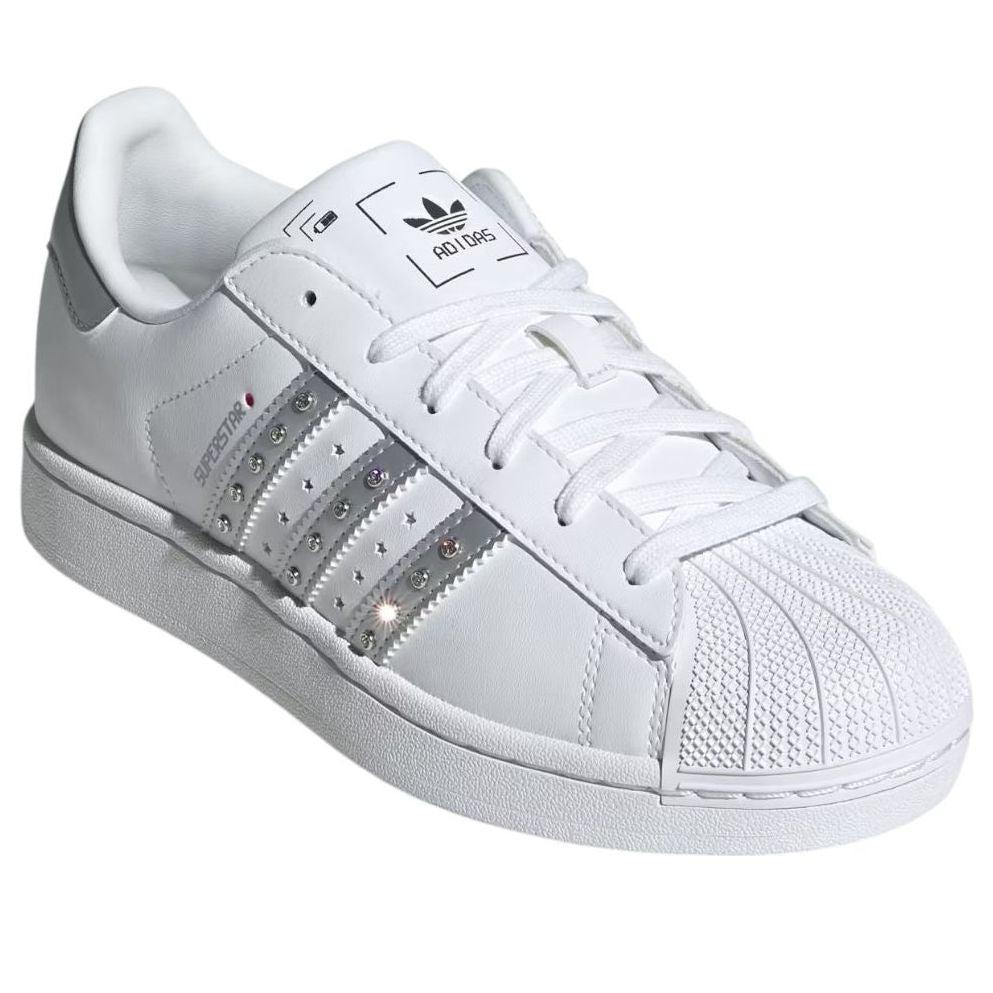 (WMNS) adidas Superstar II 'White Metallic Silver' JR4505