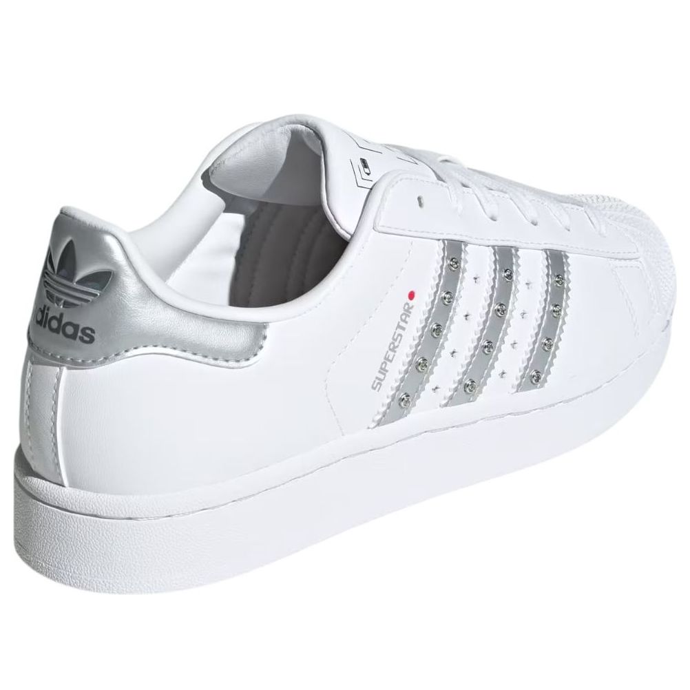 (WMNS) adidas Superstar II 'White Metallic Silver' JR4505