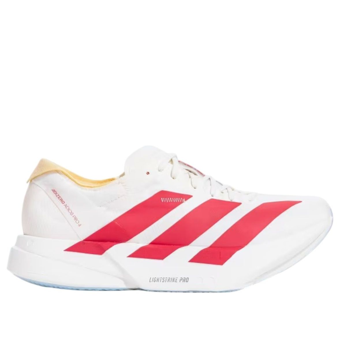 adidas Adizero Adios Pro 4 'Off White Lucid Red' JR4542