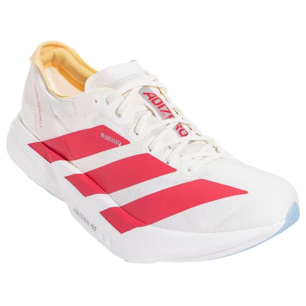 adidas Adizero Adios Pro 4 'Off White Lucid Red' JR4542