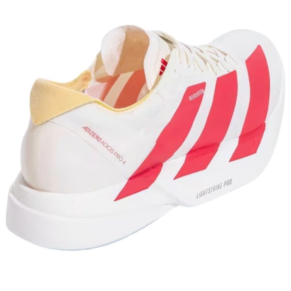 adidas Adizero Adios Pro 4 'Off White Lucid Red' JR4542