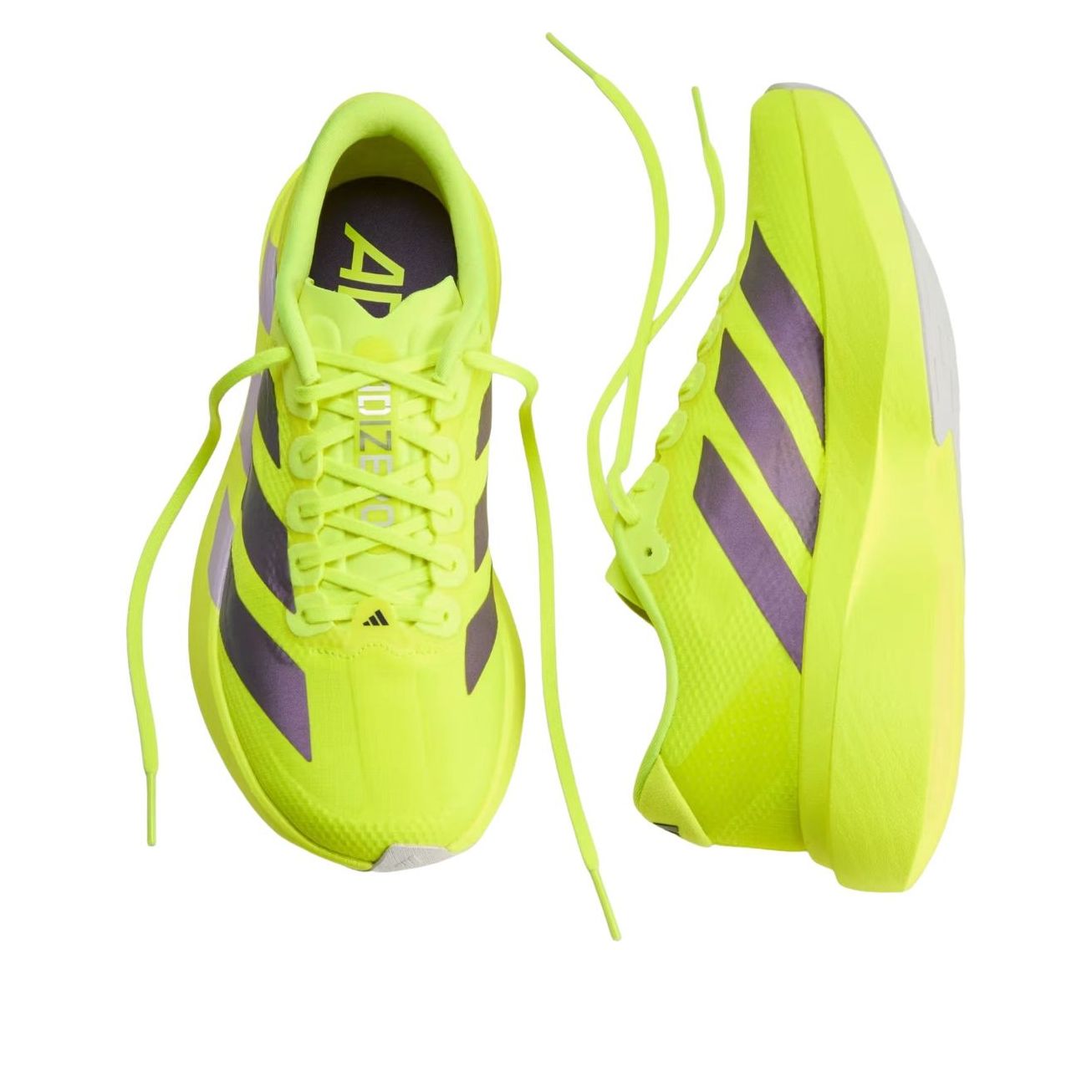 (WMNS) adidas Adizero Evo SL 'Solar Yellow Aurora Plum' JR4731
