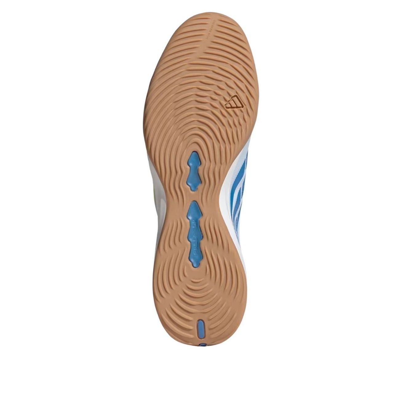 adidas Predator League Fold-Over Tongue IC 'Crystal Sky Ray Blue Solar Yellow' JR4740