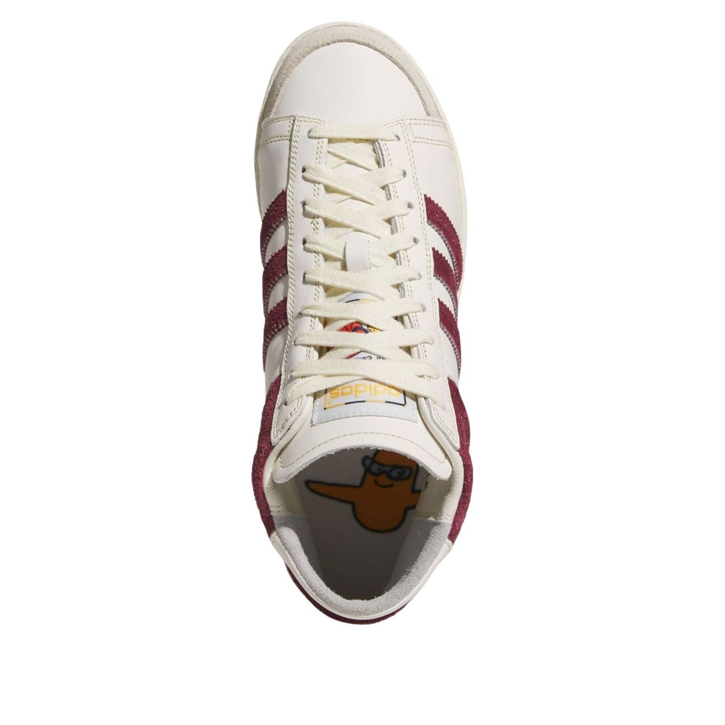 adidas x Mark Gonzales Jabbar High 'Chalk White Shadow Red' JR4891