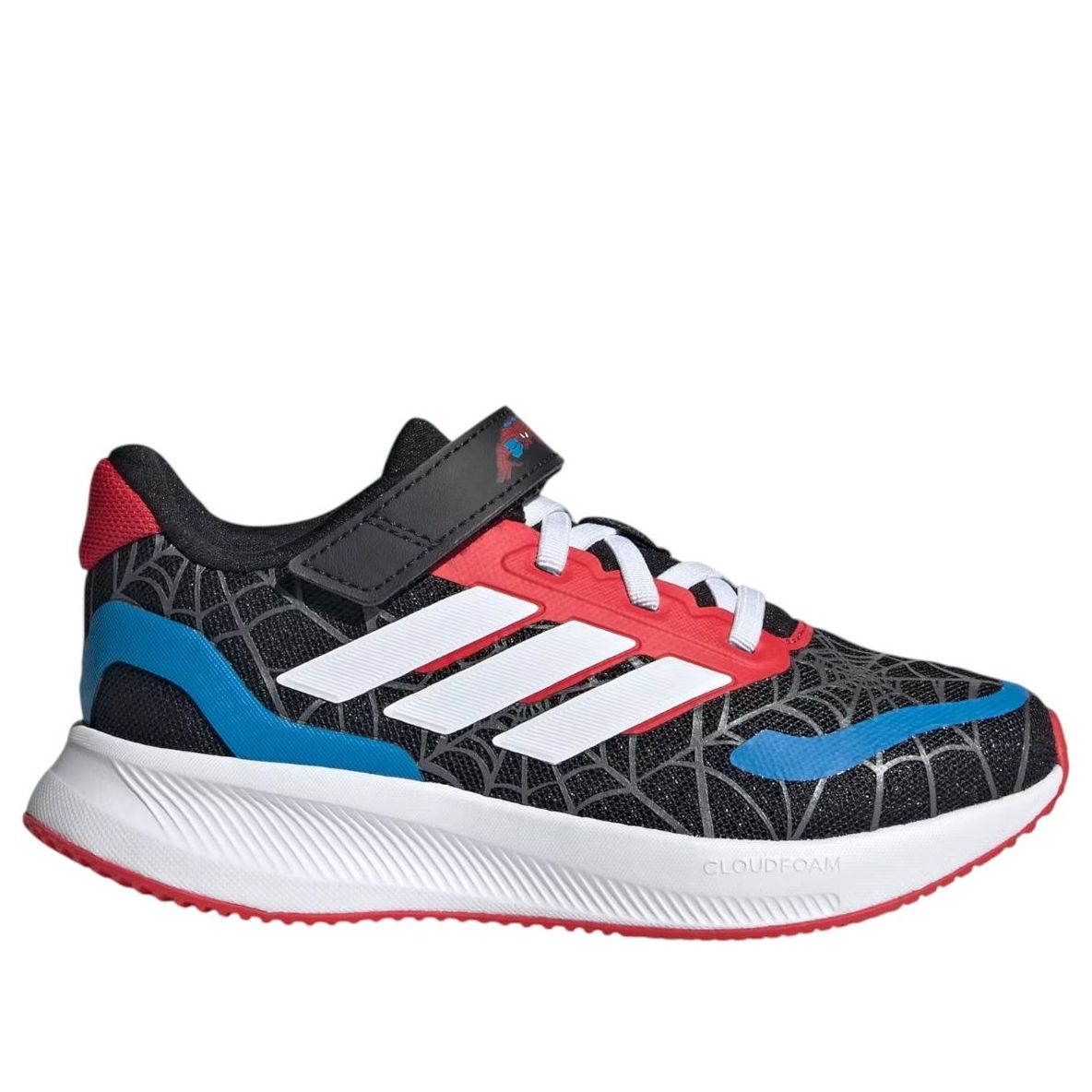 (PS) adidas x Marvel Spider-man Runfalcon 'Core Black White Ruby' JR5660