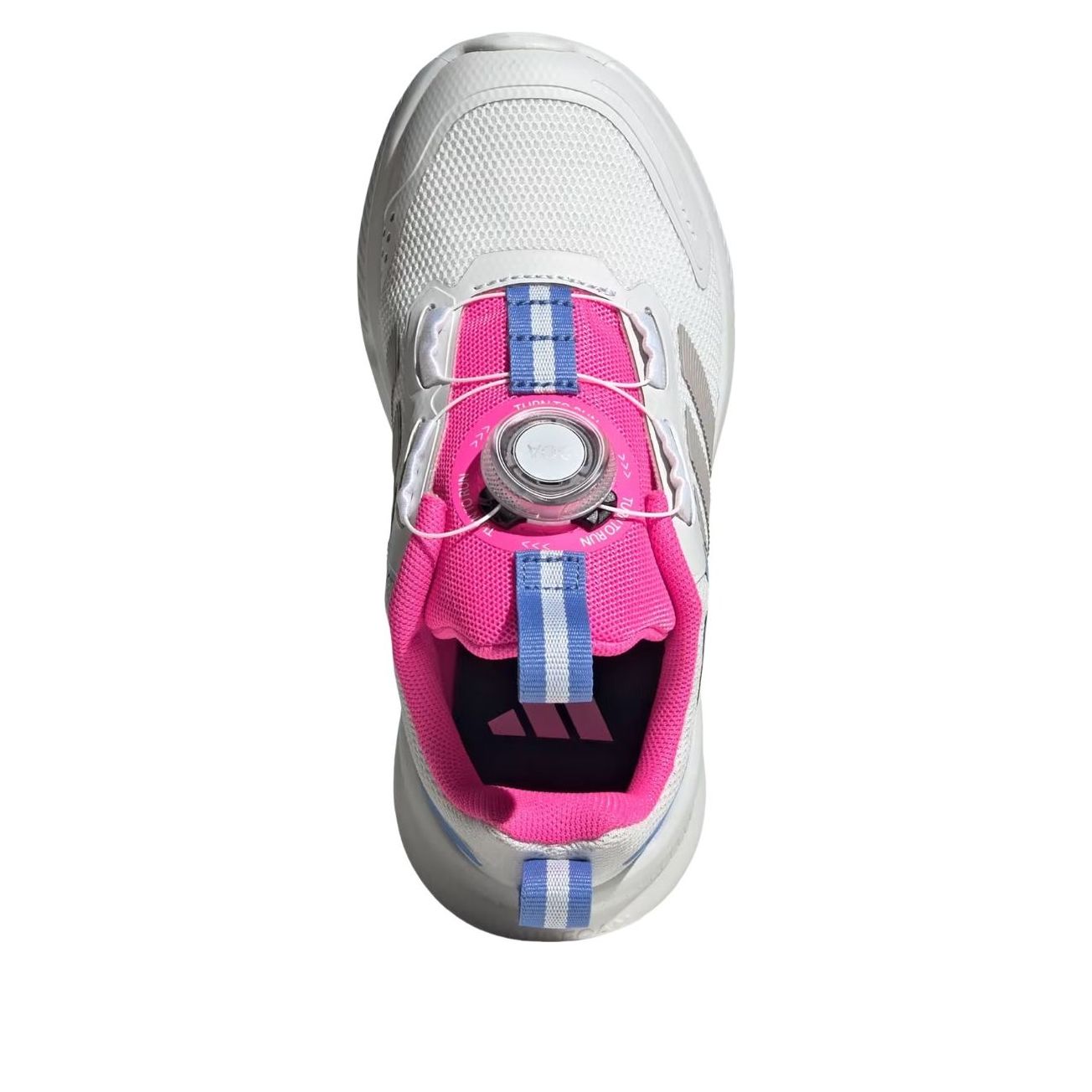 (PS) adidas Fortarun 4.0 'Crystal White Lucid Pink' JR5725