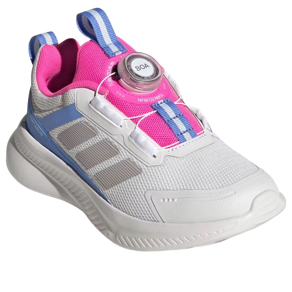 (PS) adidas Fortarun 4.0 'Crystal White Lucid Pink' JR5725