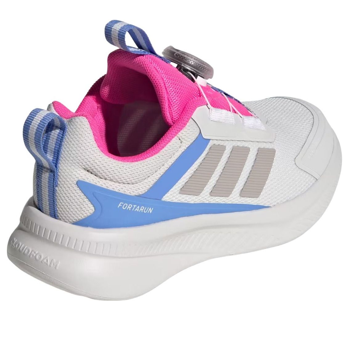 (PS) adidas Fortarun 4.0 'Crystal White Lucid Pink' JR5725