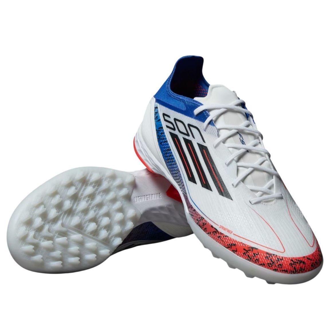 adidas F50 Pro Son Turf 'White Black Bright Red' JR5893