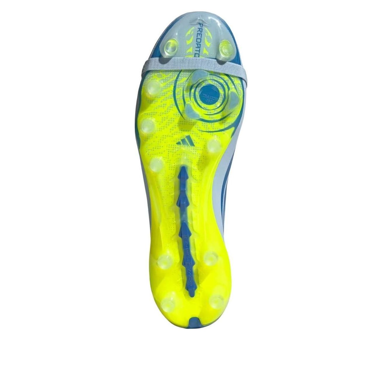 adidas Predator Elite Fold-Over Tongue AG 'Crystal Sky Ray Blue Solar Yellow' JR5900