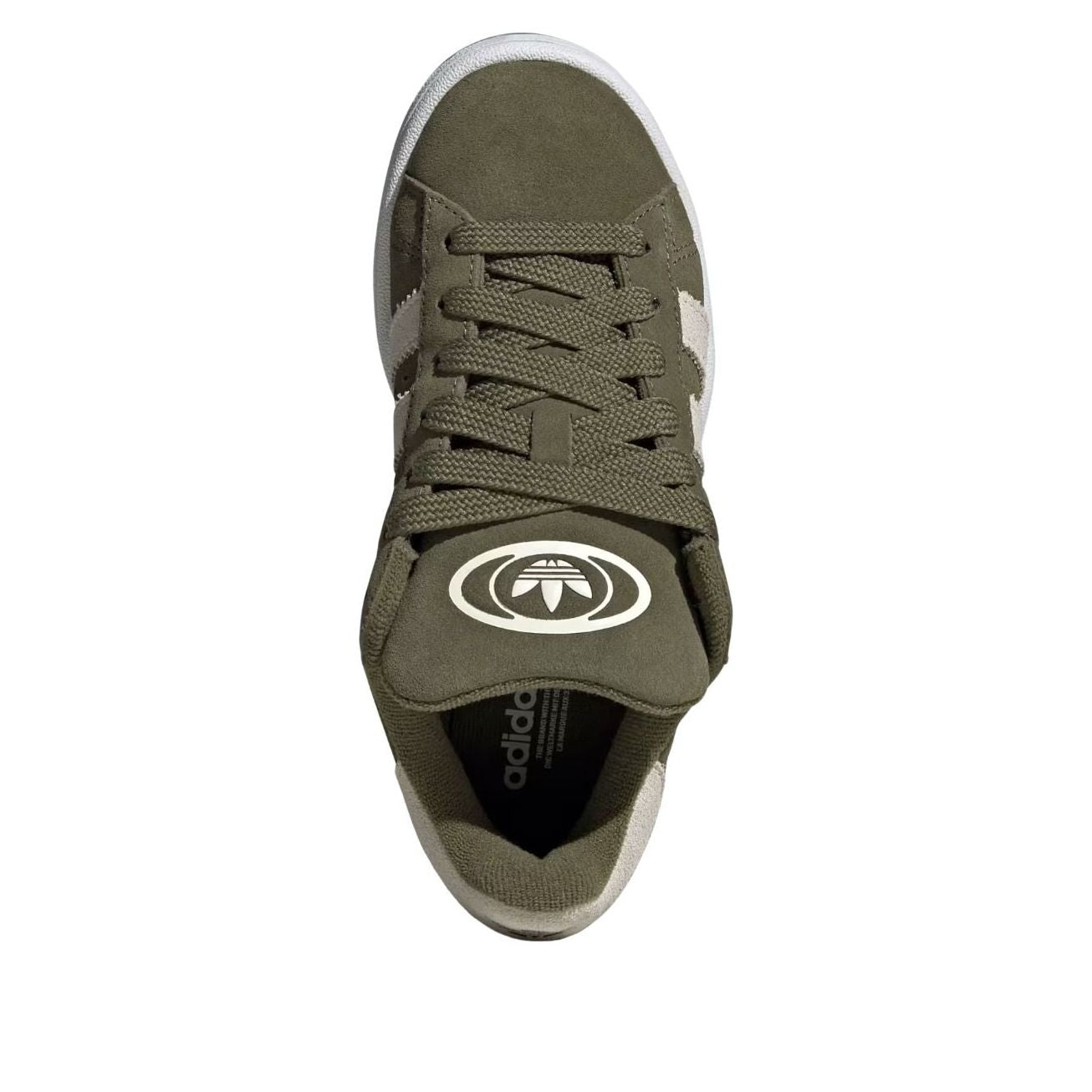 (GS) adidas Campus 00s 'Medium Dark Khaki Off White' JR6172