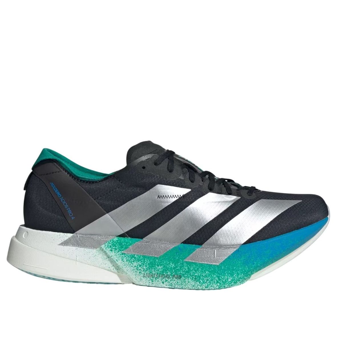 adidas Adizero Adios Pro 4 'Black Matte Silver Glory Green' JR6365
