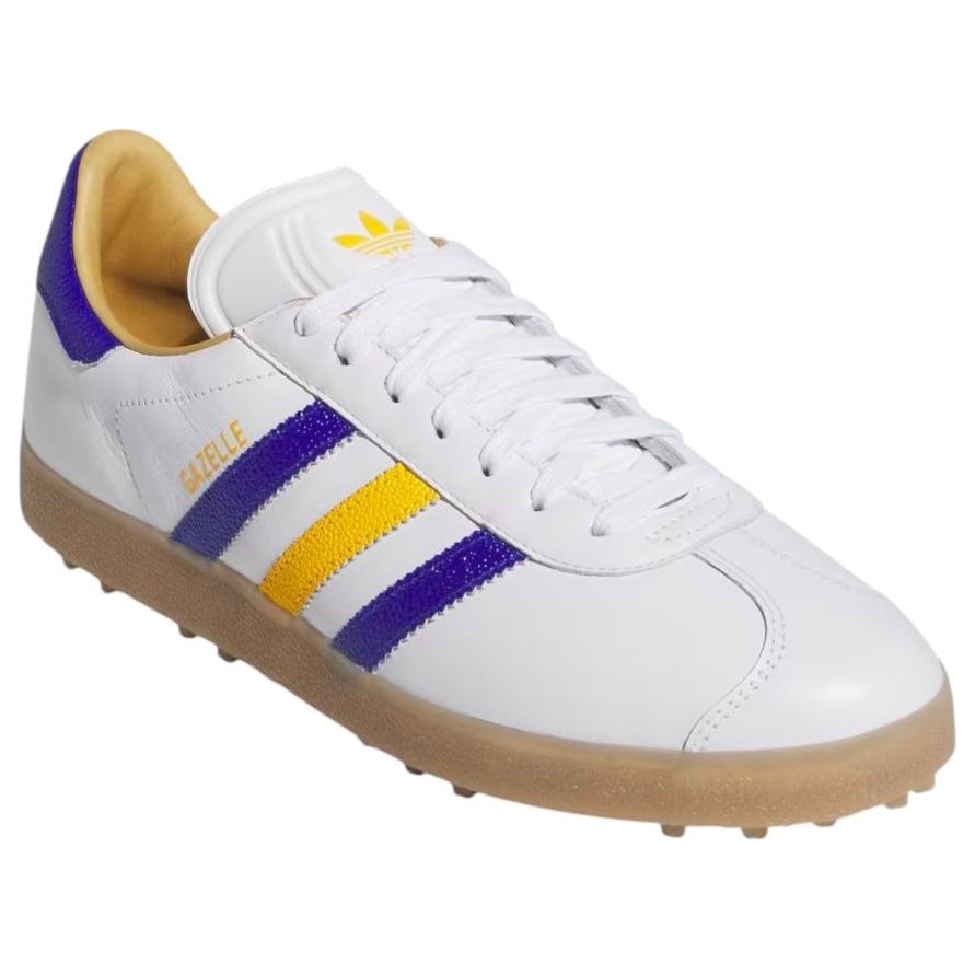 adidas Gazelle Golf LE 'Cloud White Lucid Blue Yellow' JR6700