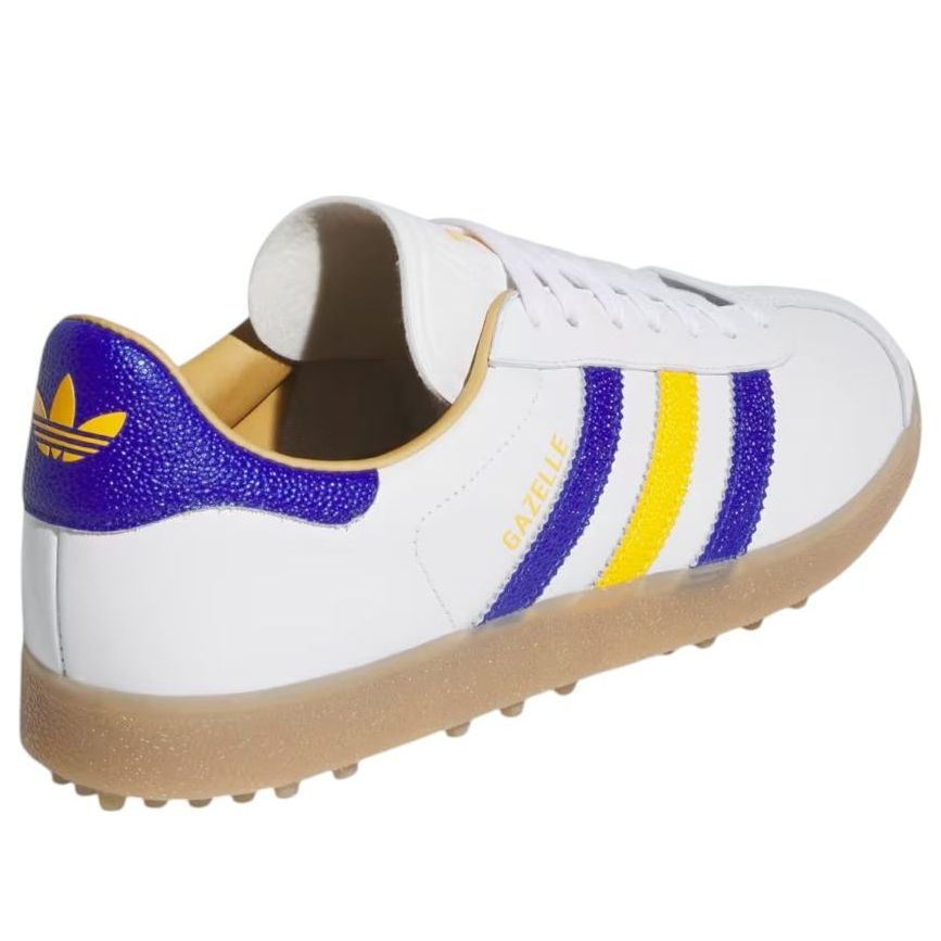 adidas Gazelle Golf LE 'Cloud White Lucid Blue Yellow' JR6700