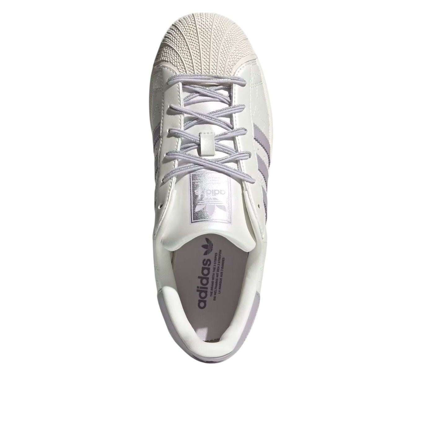 (WMNS) adidas Superstar II 'White Silver Dawn'  JR6984