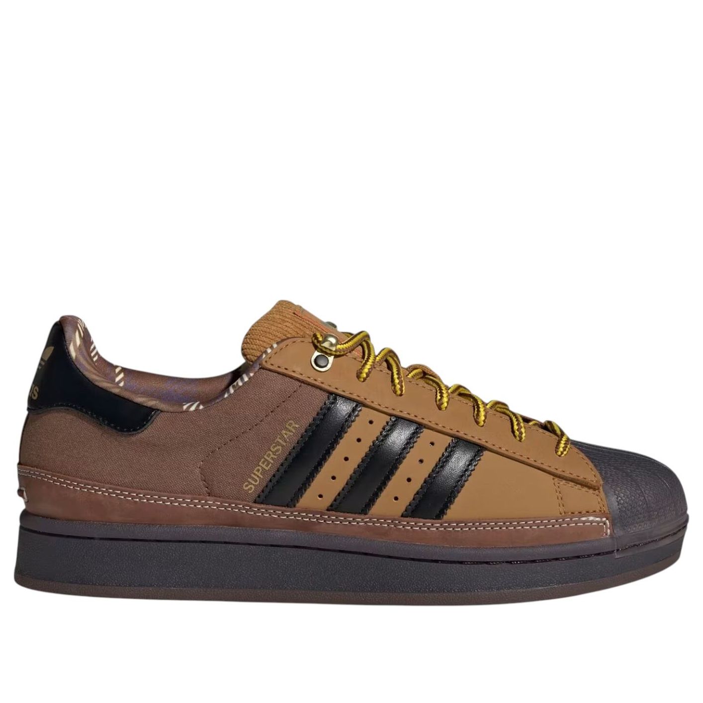 adidas Superstar II 'Mesa Black Preloved Brown' JR6990