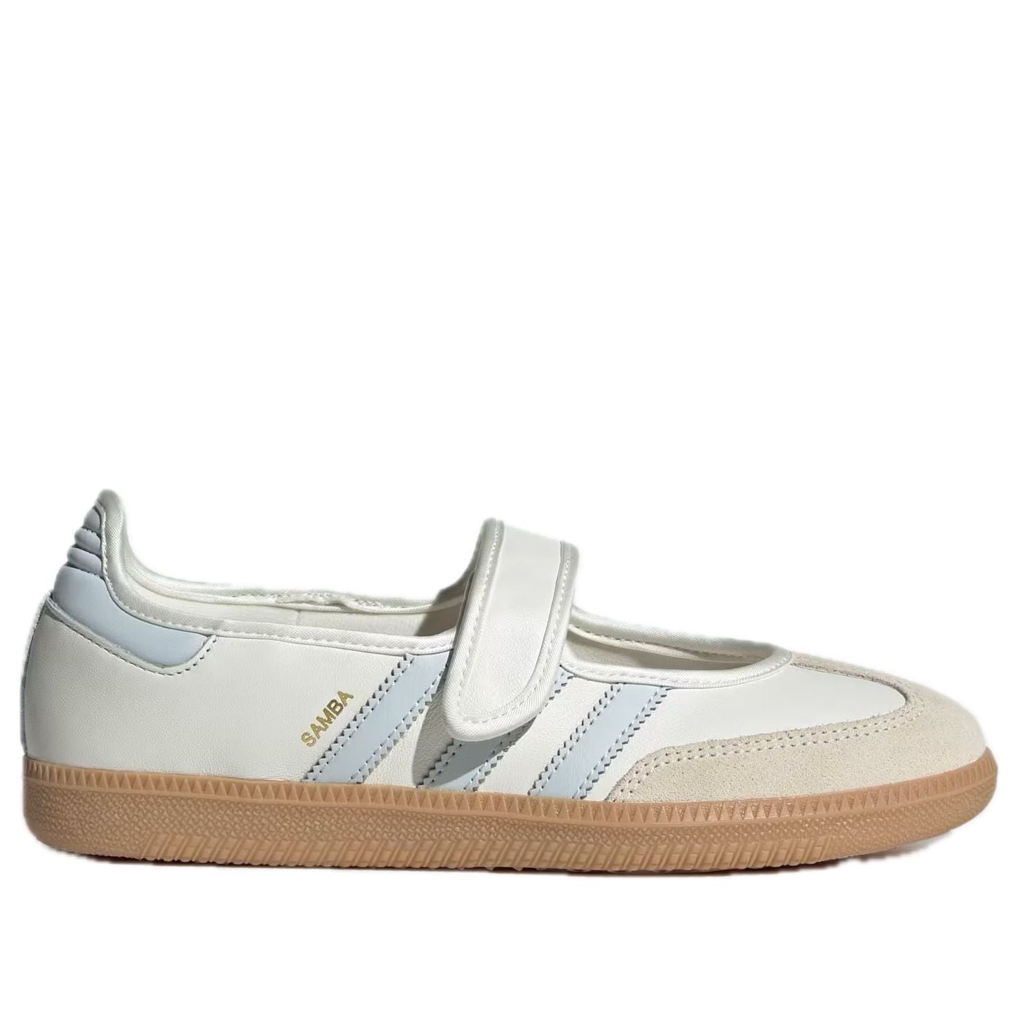 (WMNS)	adidas Samba Jane 'Cloud White Halo Blue Gum' JR7339