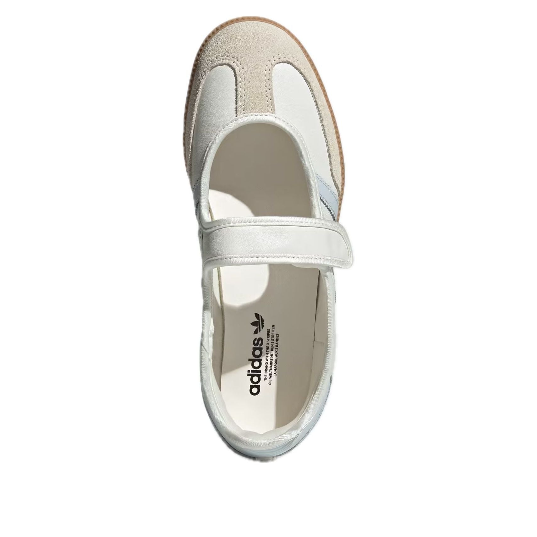 (WMNS)	adidas Samba Jane 'Cloud White Halo Blue Gum' JR7339