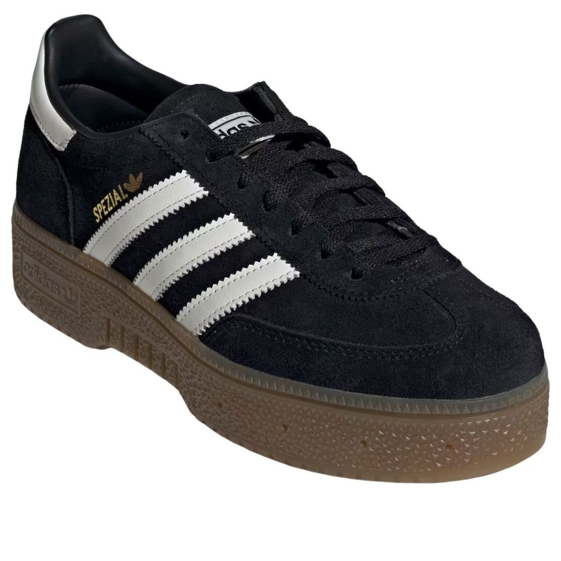 (WMNS) adidas Handball Spezial Bold 'Black White Gum' JR7438